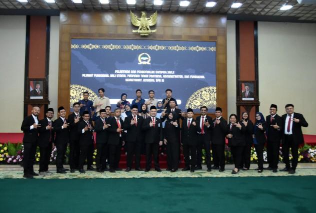 Setjen DPR RI Lantik Pejabat Baru, Inosentius Samsul Digantikan dan Fokus pada Perundang-Undangan
