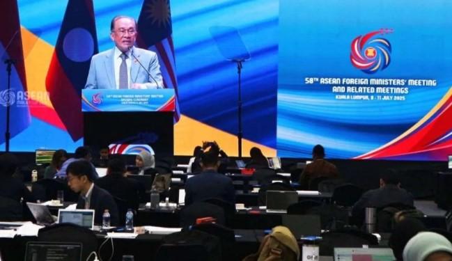 PM Anwar Ibrahim Resmi Buka Pertemuan Menteri Luar Negeri ASEAN ke-58, Tegaskan Peran Strategis ASEAN di Mata Dunia