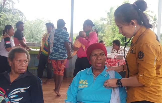 Cek Kesehatan Gratis Disambut Antusias Warga Bupul, Merauke: Sudah Jangkau 764 Orang