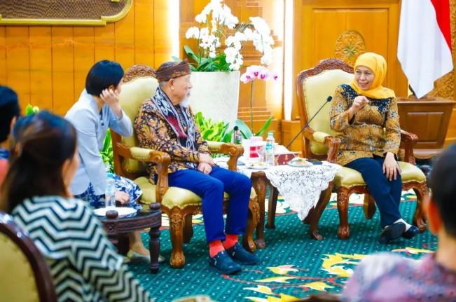 Khofifah Gandeng The Nippon Foundation untuk Percepat Eliminasi Kusta di Jawa Timur