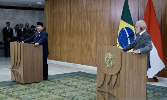 Prabowo dan Lula Sepakat Dukung Palestina Jadi Anggota Penuh PBB dan Desak Reformasi Tata Kelola Global