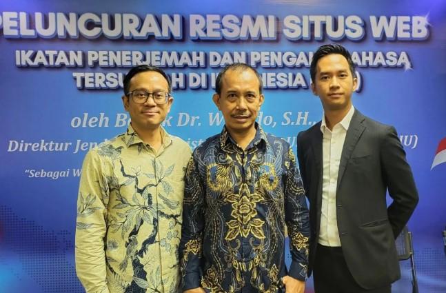 Kemenkum Dukung Peluncuran Situs Resmi IPPTI untuk Wadah Penerjemah Tersumpah