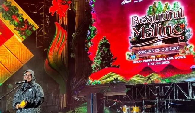 Festival Beautiful Malino 2025 Dibuka Meriah, Lebih dari 20 Ribu Pengunjung Padati Hutan Pinus Gowa