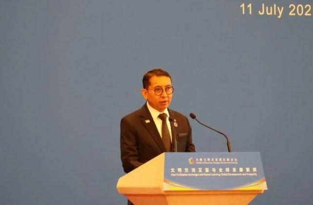 Fadli Zon Promosikan Mega-Keberagaman Indonesia di Forum Peradaban Global Beijing