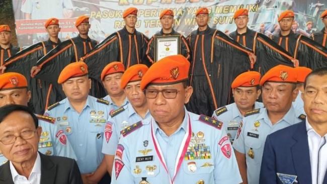 Kopasgat Gandakan Jumlah Pasukan Wingsuit untuk Perkuat Misi Infiltrasi Udara