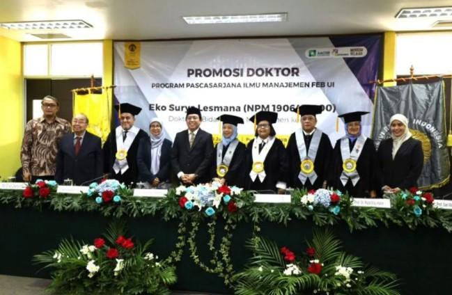 Deputi BPKH Raih Gelar Doktor dari UI, Teliti Strategi Orkestrasi Ekosistem Keuangan Haji