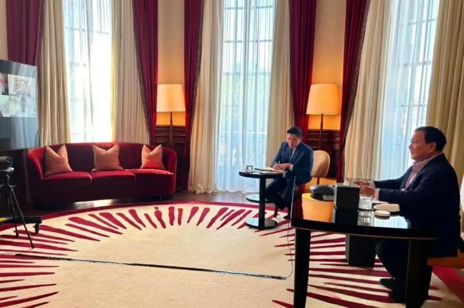 Prabowo Pimpin Rapat Terbatas Virtual dari Brussels, Bahas Program Prioritas dan Cuaca Ekstrem