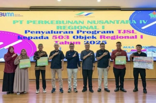 PalmCo Salurkan Rp16,78 Miliar Dana TJSL Semester I 2025, Fokus pada Pendidikan, Ibadah, dan Pencegahan Stunting