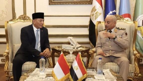 Menhan RI dan Menhan Mesir Sepakat Perkuat Kerja Sama Pertahanan, Bentuk Kelompok Kerja Khusus