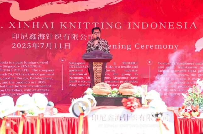 Wamenperin: Investasi TPT Rp649 Miliar di Brebes Perkuat Industri Ramah Lingkungan dan Serap 8.000 Tenaga Kerja