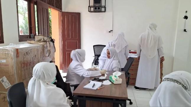 100 Siswa Sekolah Rakyat Aceh Besar Jalani Pemeriksaan Kesehatan Saat MPLS