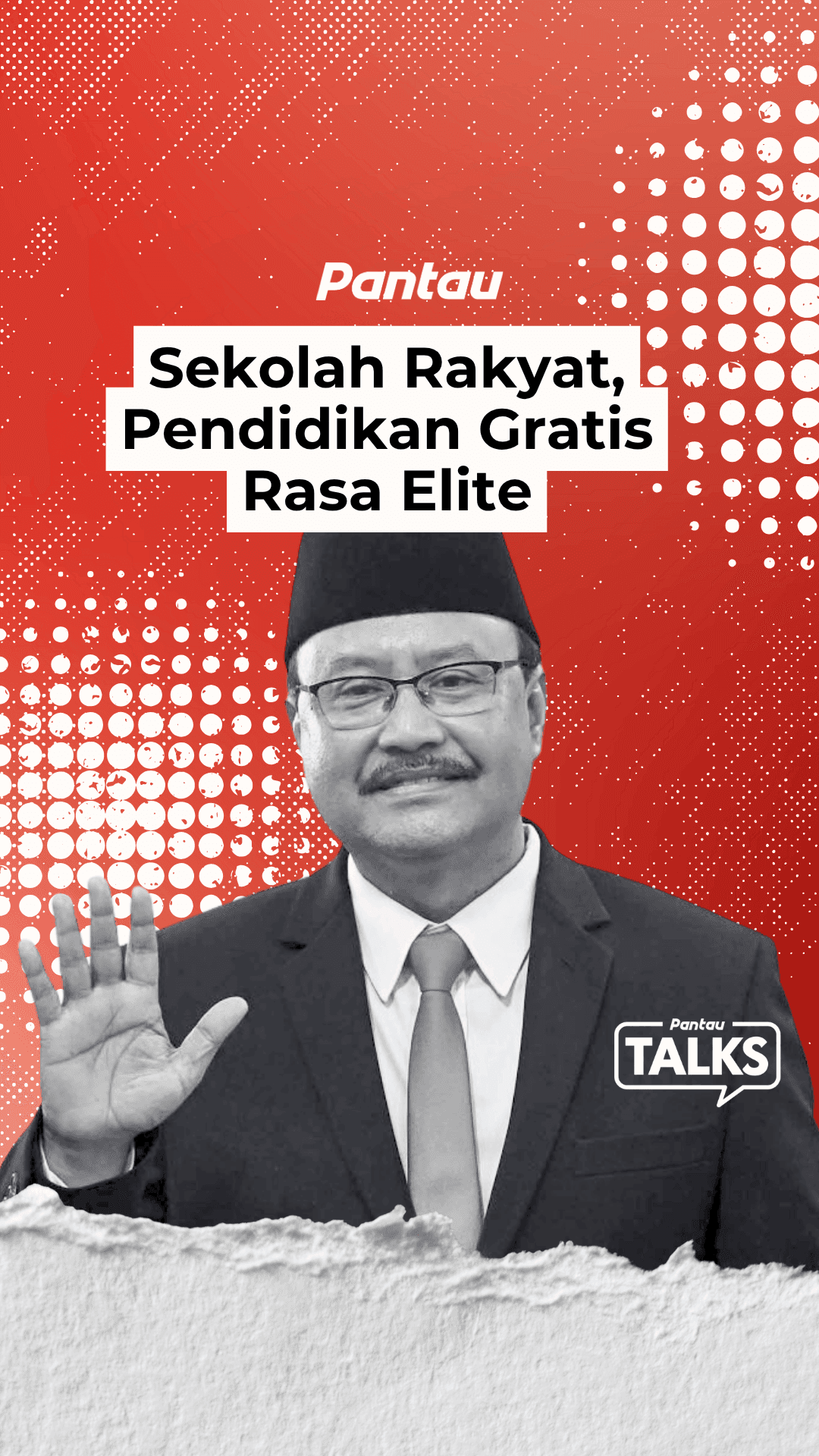 SEKOLAH RAKYAT, PENDIDIKAN GRATIS RASA ELITE