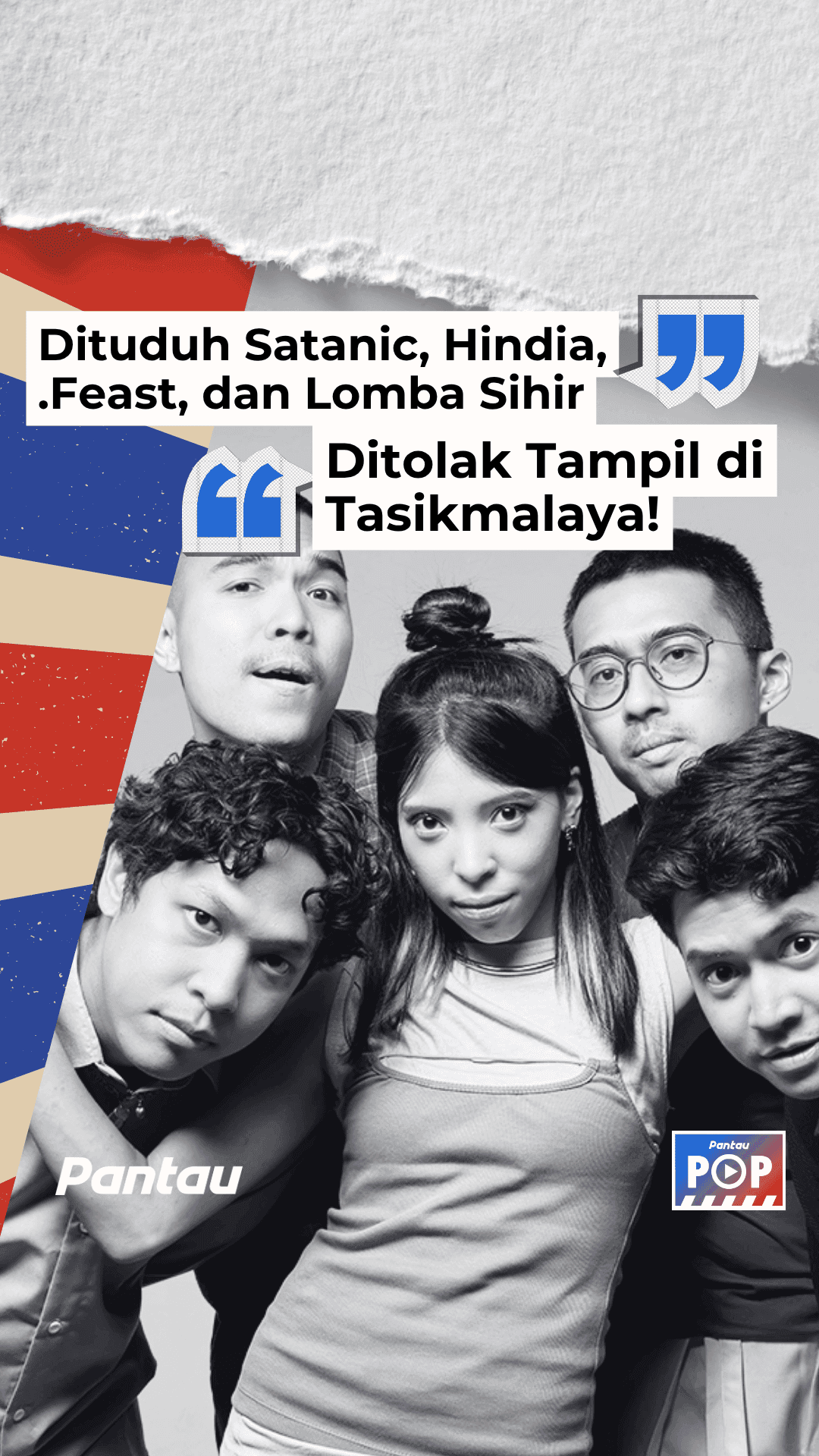 DITUDUH SATANIC, HINDIA, FEAST DAN LOMBA SIHIR DITOLAK TAMPIL DI TASIKMALAYA