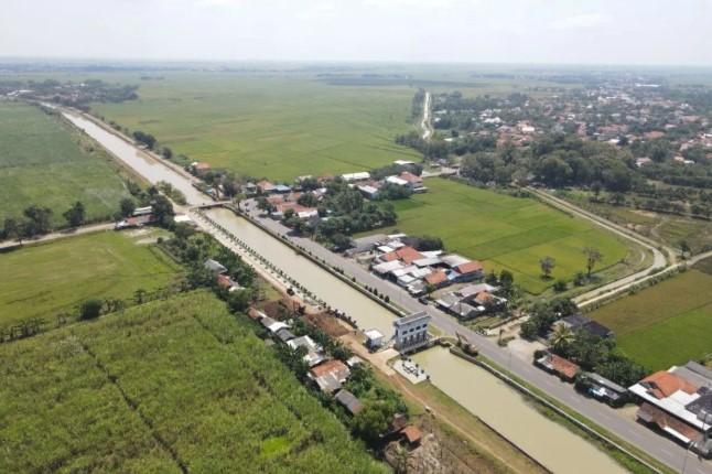 Proyek Irigasi Rentang Hampir Rampung, Produktivitas Padi dan Efisiensi Air Akan Meningkat