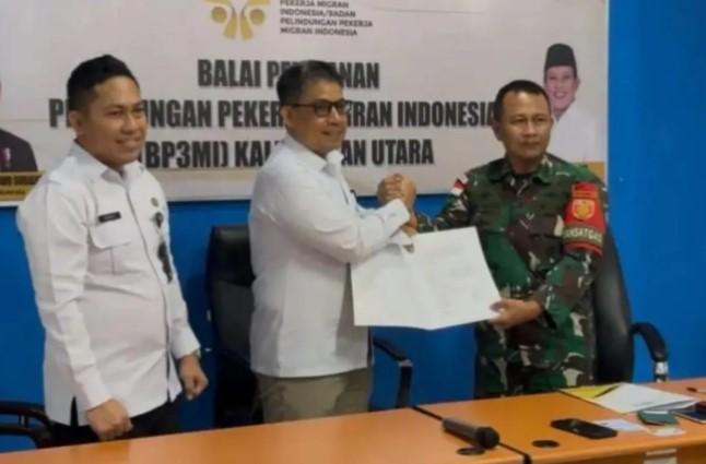 Satgas Gabungan Gagalkan Penyelundupan CPMI ke Malaysia di Perbatasan Nunukan