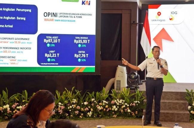 Dirut KAI Paparkan Kepemimpinan Transformasional di Hadapan SKK Migas: Dari Rugi Triliunan ke Laba dan Dampak Nyata