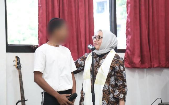 Kunjungi LPKA Jakarta, Menteri PPPA Arifah Fauzi Ajak Anak Binaan Bangun Masa Depan Lebih Baik
