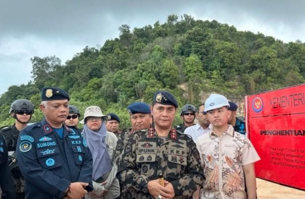 KKP Hentikan Sementara Tambang Pasir Pulau Citlim karena Langgar Aturan Pulau Kecil