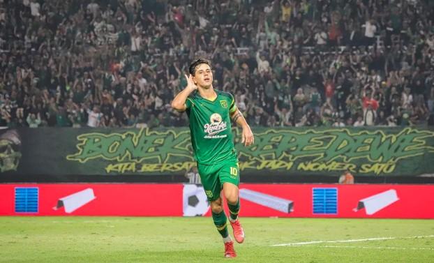 Bruno Cetak Gol Kemenangan, Persebaya Tumbangkan PSS Sleman 1-0 di Laga Team Launching Game