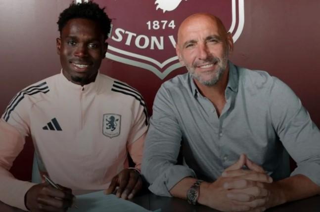 Aston Villa Resmi Rekrut Bek Muda Senegal Modou Keba Cisse dari LASK, Bergabung Musim Depan
