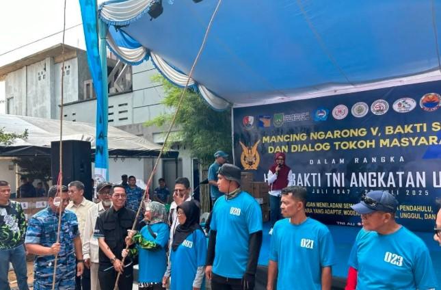 Lomba Mancing Ngarong Meriahkan HUT ke-78 TNI AU dan Angkat Tradisi Melayu di Batam