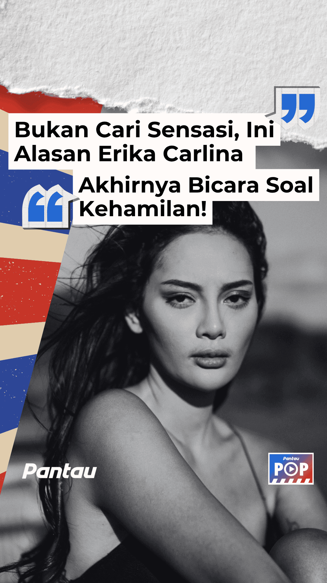 BUKAN CARI SENSAI, INI ALASAN ERIKA CARLINA AKHIRNYA BICARA SOAL KEHAMILAN!