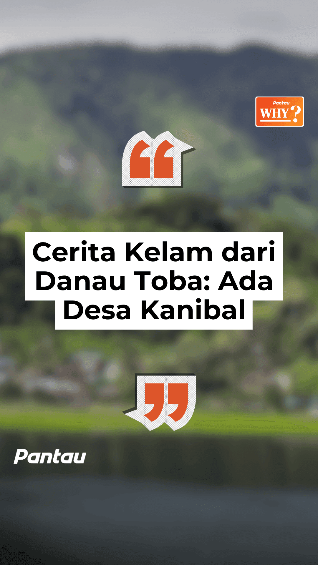 DESA KANIBAL DANAU TOBA