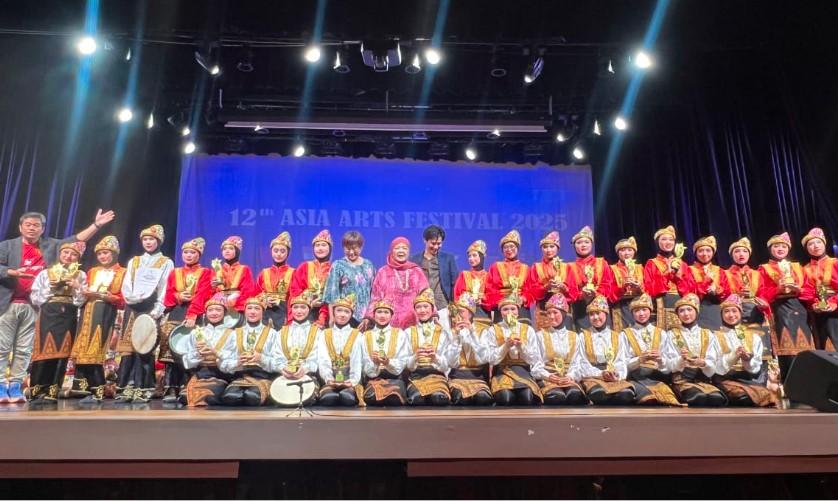 Tim Tari SMP Islam Al-Ikhlas Raih Medali Emas di Asia Arts Festival 2025, Dapat Dukungan dari GEKRAFS Singapore