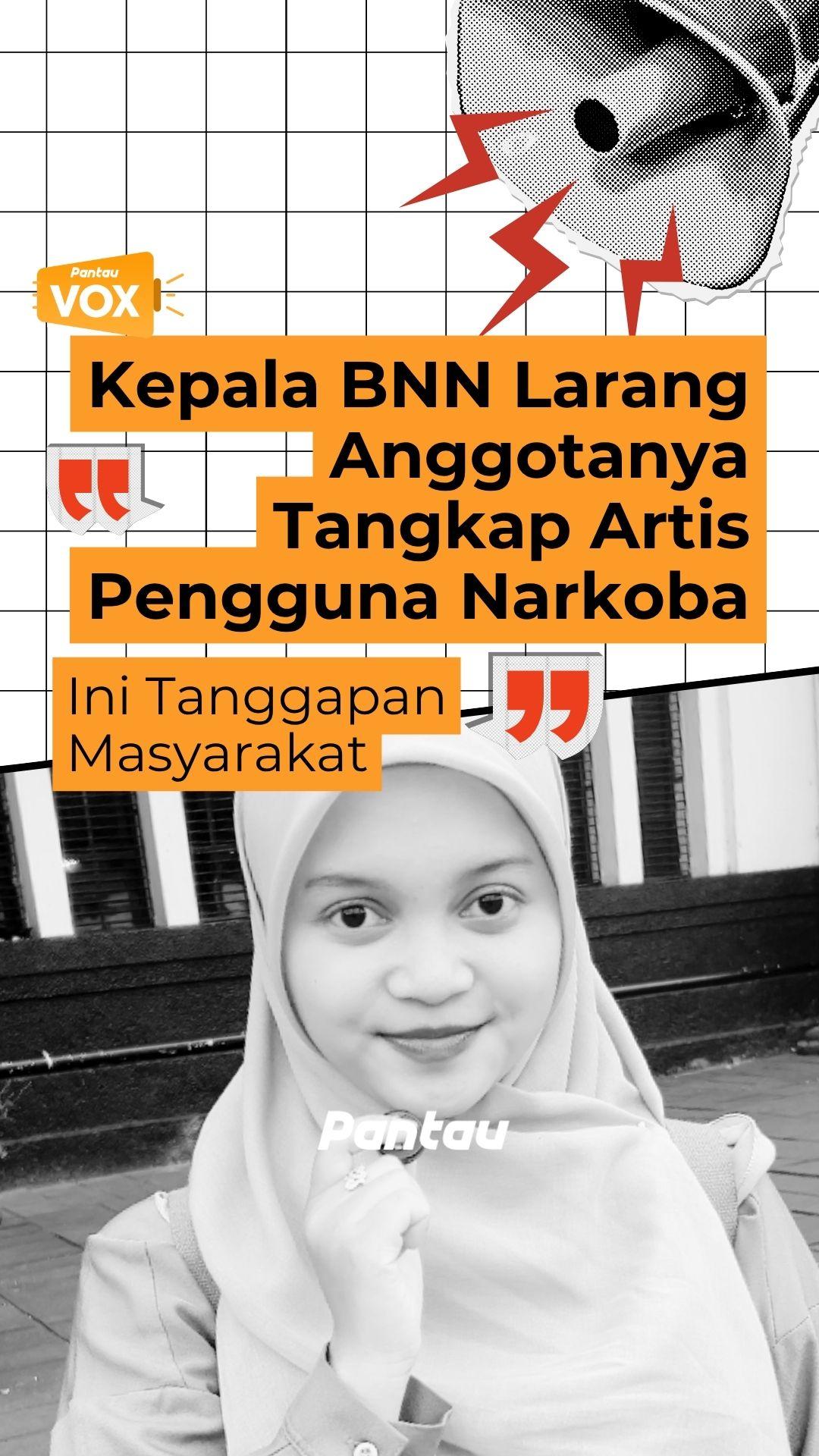 KEPALA BNN LARANG ANGGOTANYA TANGKAP ARTIS PENGGUNA NARKOBA