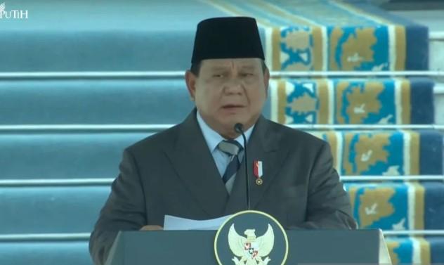 Presiden Prabowo kepada Perwira Remaja TNI-Polri: Jadilah Pejuang yang Cinta Rakyat dan Siap Berkorban