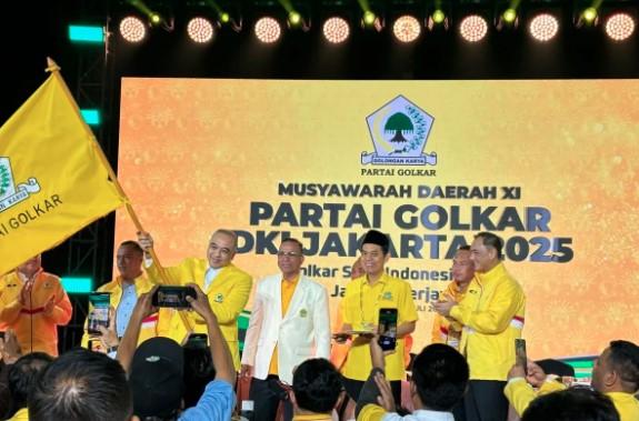 Ahmed Zaki Iskandar Kembali Pimpin Golkar DKI Jakarta, Targetkan Kemenangan di Pemilu 2029