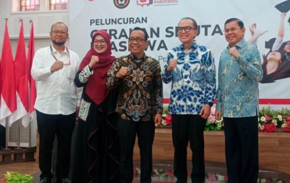 Kemenko PMK dan Jaringan Beasiswa Luncurkan Gerakan Sejuta Beasiswa untuk Wujudkan Indonesia Emas 2045