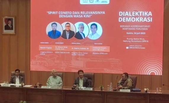 Bonnie Triyana: Gedung DPR RI Warisan Spirit Conefo dan Simbol Perlawanan Dunia Ketiga
