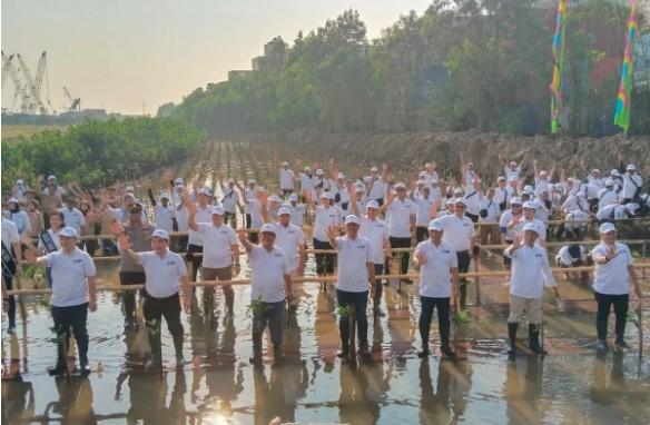 DKI Jakarta Targetkan Penanaman Mangrove 1 Km Per Tahun, 10.000 Pohon Ditanam Serentak di Empat Lokasi