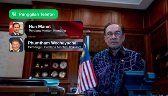 Anwar Ibrahim Mediasi Gencatan Senjata Thailand-Kamboja dalam Pertemuan Perdamaian di Malaysia