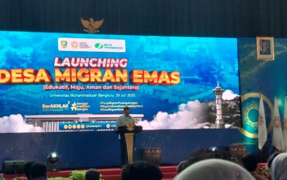 Menteri P2MI Luncurkan Program Desa Migran Emas di Bengkulu untuk Lindungi Calon Pekerja Migran dari TPPO