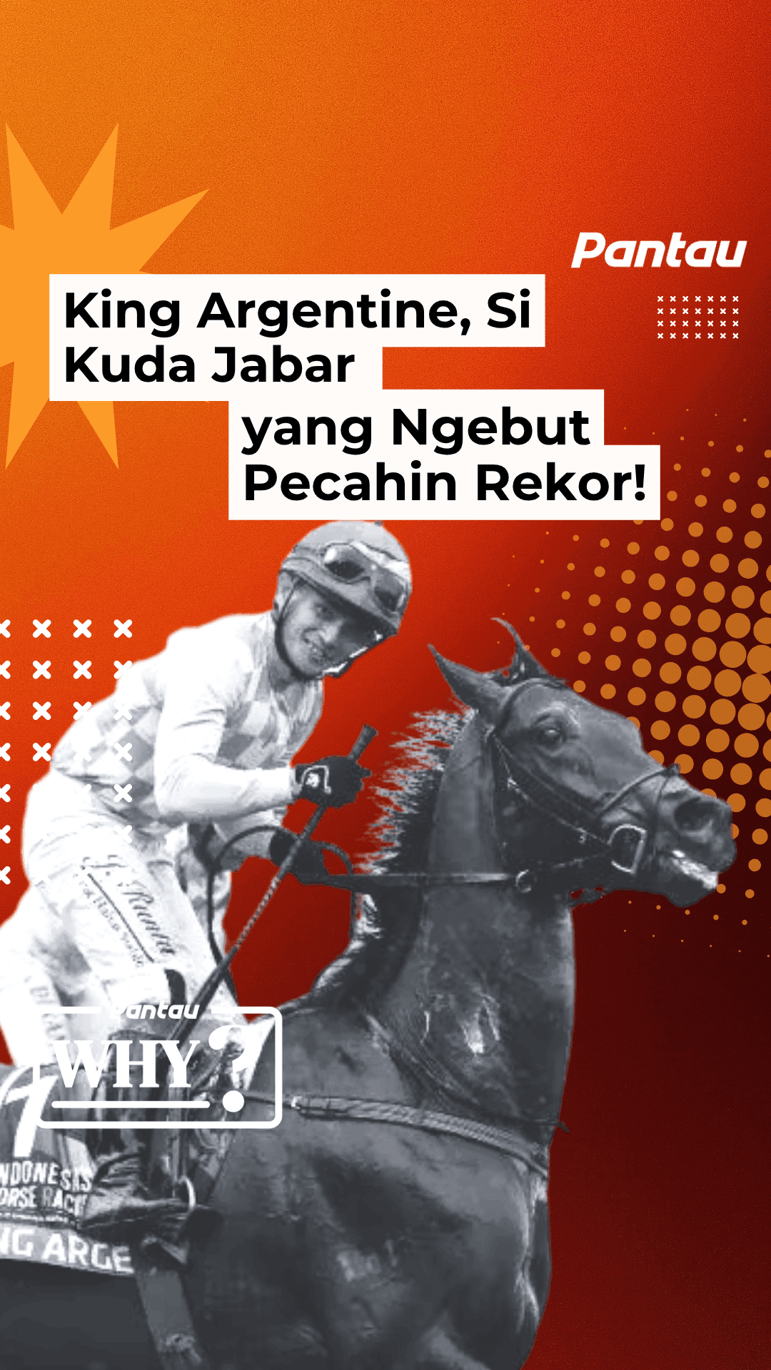 KING ARGENTINE, SI KUDA JABAR YANG NGEBUT PECAHIN REKOR!