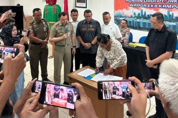 Warga Eks Kampung Bayam Mulai Tempati Hunian HPPO JIS, Bebas Sewa dan Diberi Akses Kerja