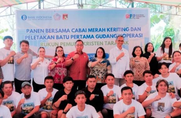 BI Dukung Petani Milenial di Minahasa, Cabai Merah Jadi Andalan Pengendalian Inflasi Sulut