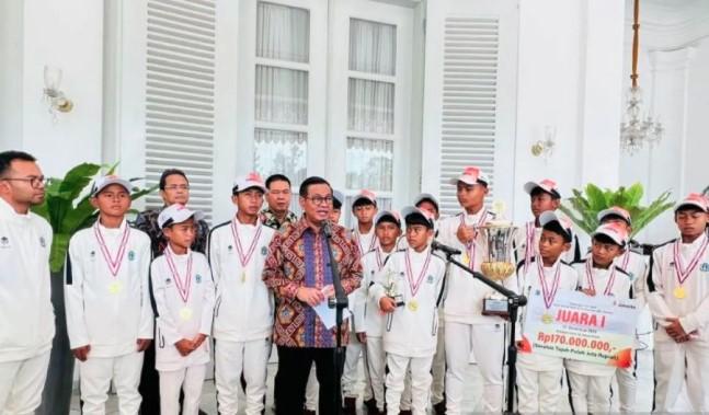 Tim Sepak Bola Pelajar U-12 Jakarta Juara Dana Cup Denmark, Gubernur Pramono Janjikan Dukungan Berkelanjutan