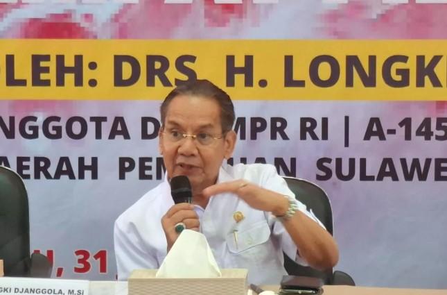 Longki Djanggola Ajak Pemuda Sulteng Jaga Kebhinekaan Lewat Empat Pilar Kebangsaan
