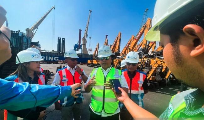 PTP Nonpetikemas Kirim Alat Berat ke Timur Indonesia untuk Dukung Ketahanan Pangan dan Proyek Nasional