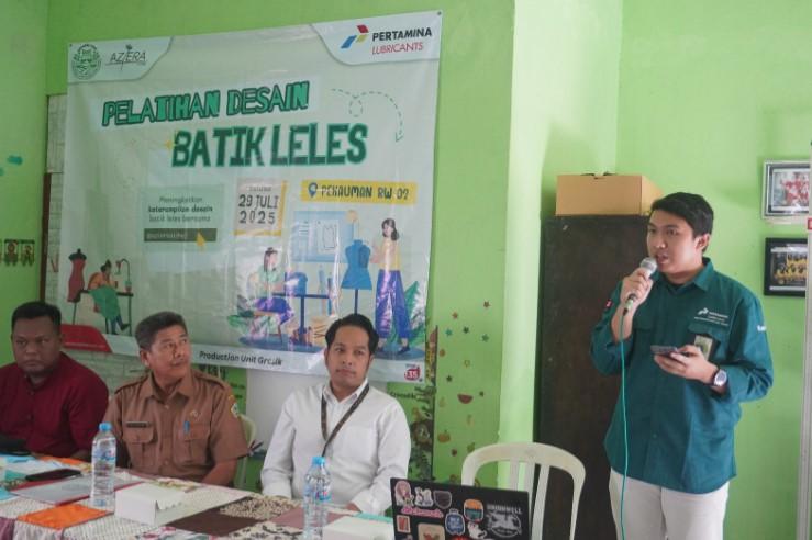 Dorong Ekonomi Kreatif, Pertamina Tingkatkan Kualitas Batik Leles