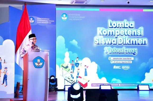 Jawa Timur Kembali Raih Juara Umum LKS Nasional 2025, Tiga Kali Berturut-turut