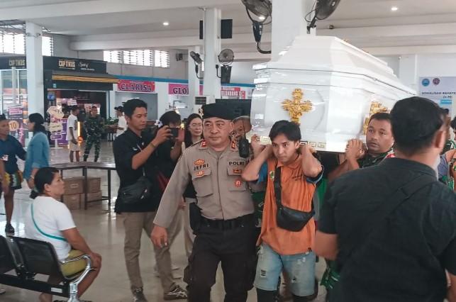 Pemprov Sulut Salurkan Bantuan untuk Korban Kebakaran KM Barcelona V, Termasuk Ahli Waris Korban Meninggal