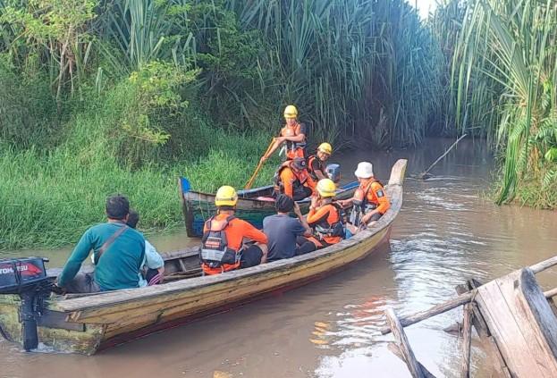 Pemancing di Sungai Menduk Bangka Diterkam Buaya, Tim Basarnas Lakukan Pencarian Intensif