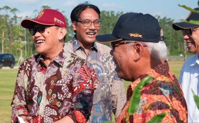 Menteri P2MI Tanam Pohon di Titik Nol IKN, Dorong Nusantara Jadi Kota Hijau Berkelanjutan