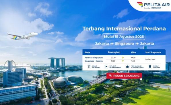 Pelita Air akan Membuka Rute Internasional Perdana, Perluas Layanan ke Pasar Global