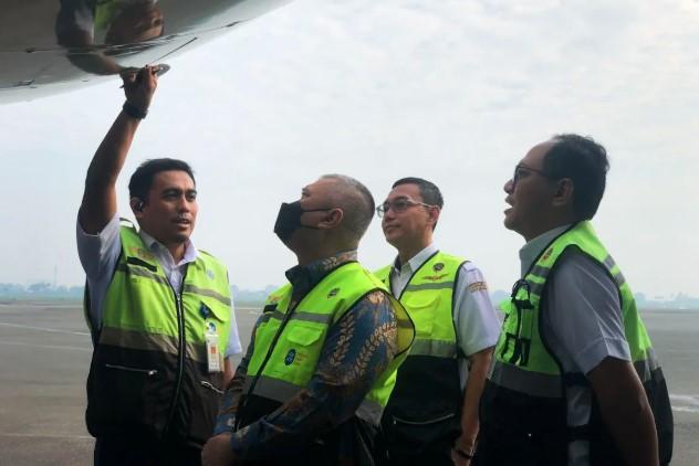 Menhub Dudy Purwagandhi Inspeksi Kelaikudaraan Pesawat di Soekarno-Hatta, Pastikan Keamanan dan Revitalisasi Terminal Berjala