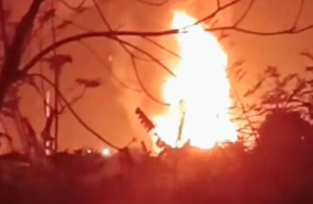 Sumur Minyak Pertamina EP di Subang Meledak, Kobaran Api Besar Timbulkan Kepanikan Warga